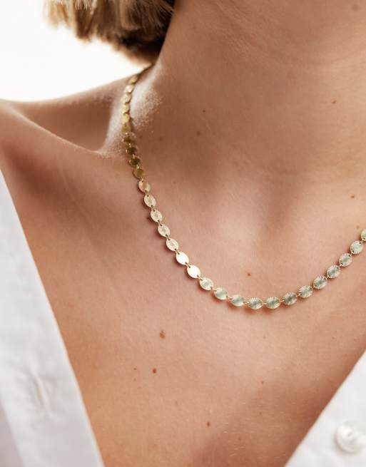 Rachel jackson - Collana placcata oro 22 k con confezione regalo, 4 di 4