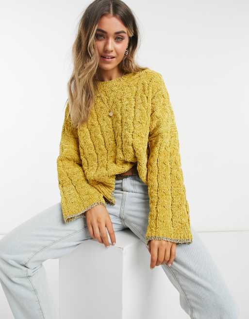 Mustard gold outlet sweater