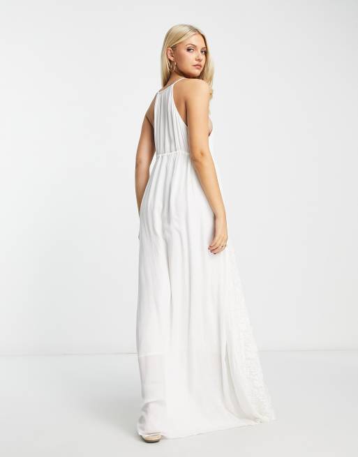 Raga Lillywhite maxi dress in white