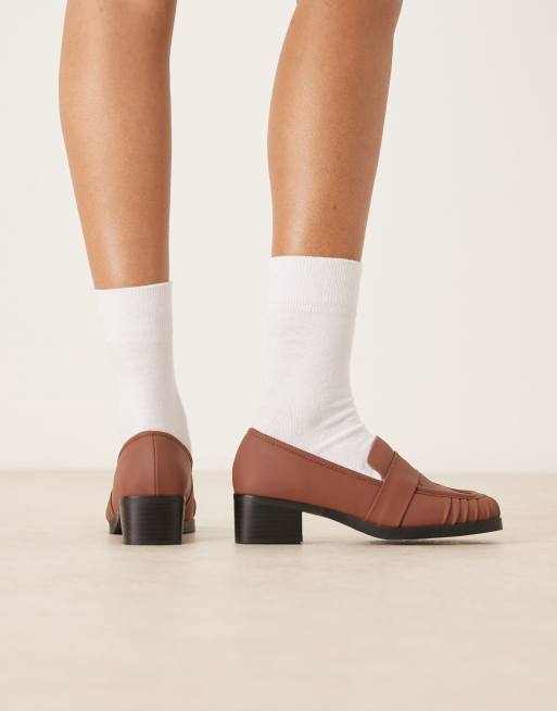 RAID – Aarvi – Loafer in Braun mit eckiger Zehenpartie, 3 von 4