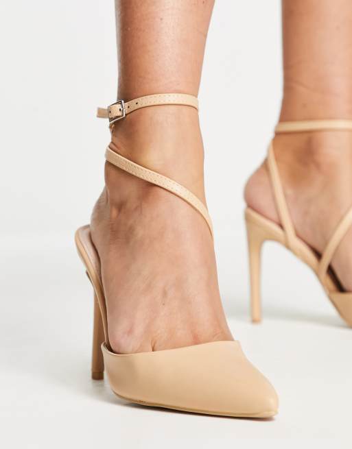 RAID - Aasta - Chaussures asymétriques à talon - Beige, 3 de 4