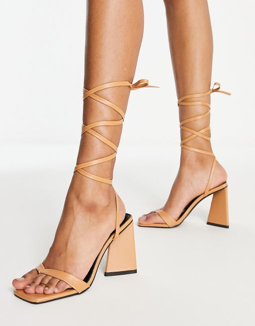 raid block heel sandals