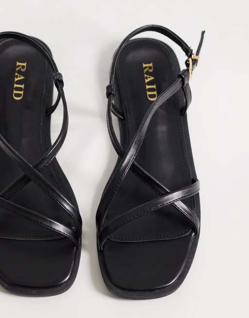 RAID - Aluna - Sandales plates - Noir, 2 de 4