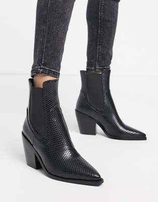 black leather boots sale