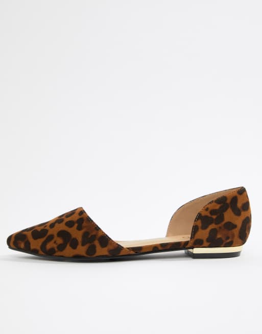 Animal print flats on sale target