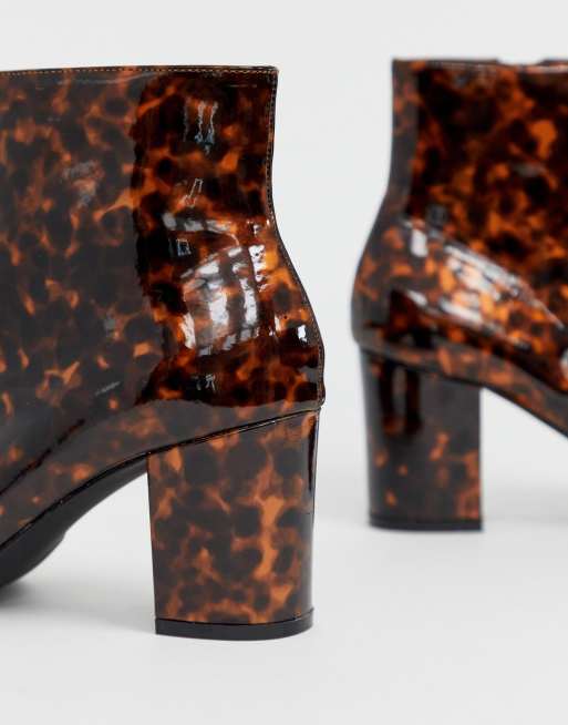 New look tortoiseshell on sale boots