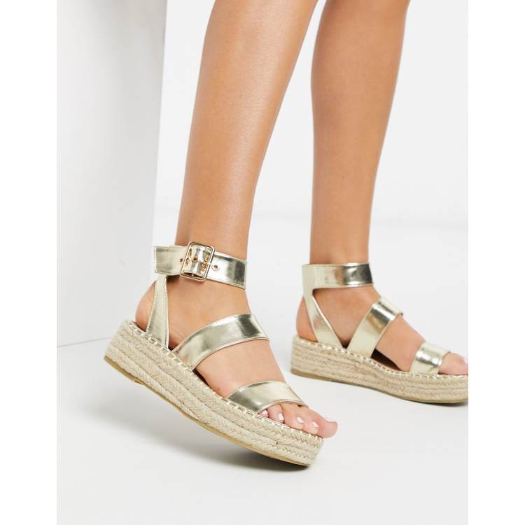 Raid bellini black espadrille sandals online