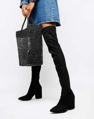 knee boots asos