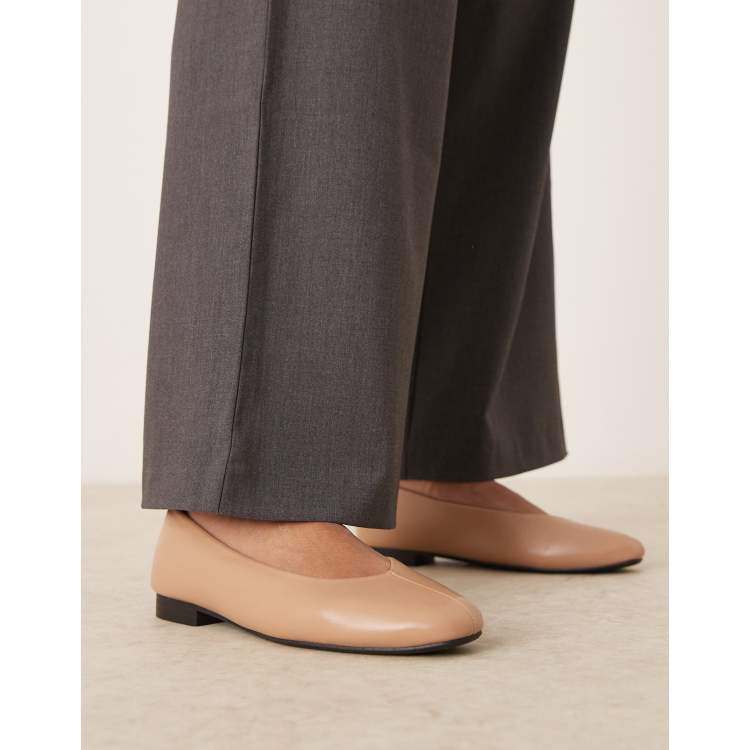 Fashion camel ballet flats