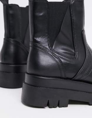 chunky biker boots