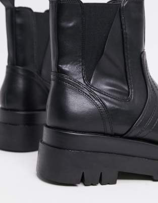 biker boots chunky