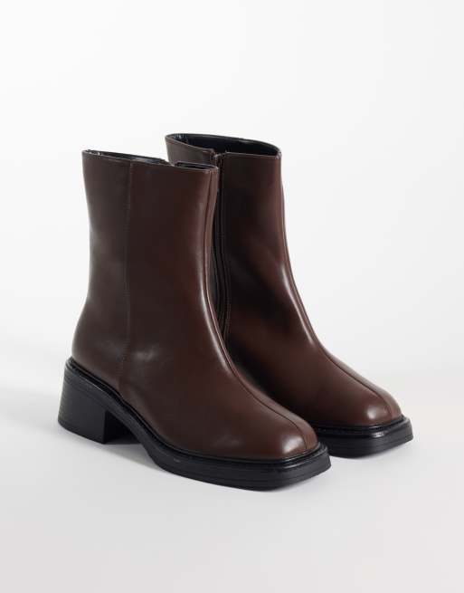 RAID bred passform Cecilia chelseaboots i brunt, 2 av 4