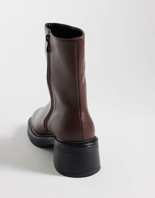 RAID bred passform Cecilia chelseaboots i brunt, 3 av 4