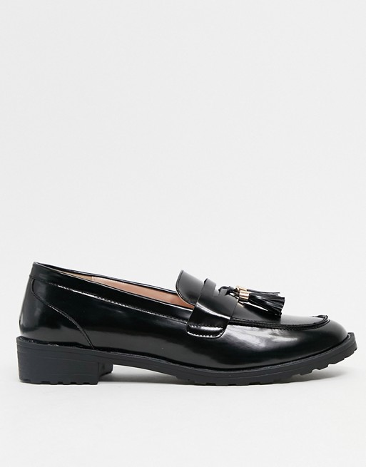 RAID Buster flat loafers in black