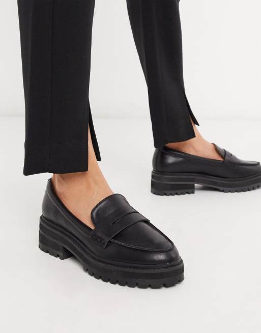 RAID chunky loafers in black | ASOS