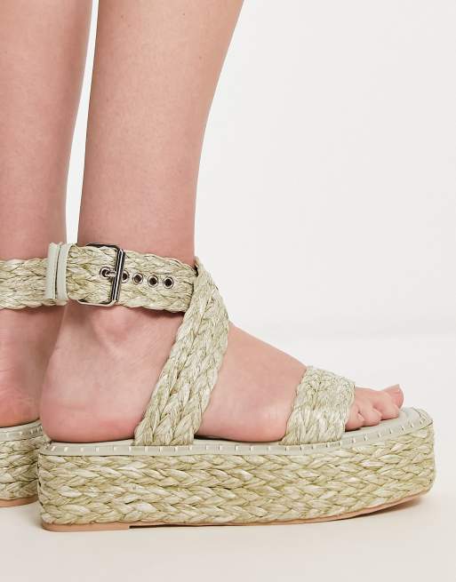 Snakeskin flatforms on sale