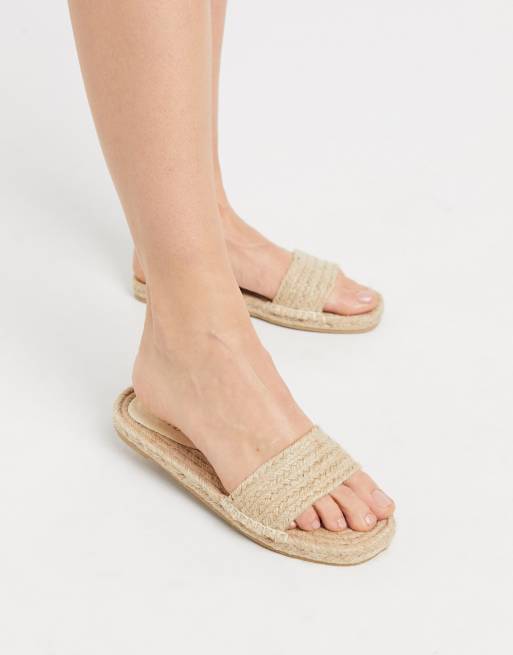 Espadrille slides store