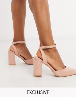 asos blush shoes