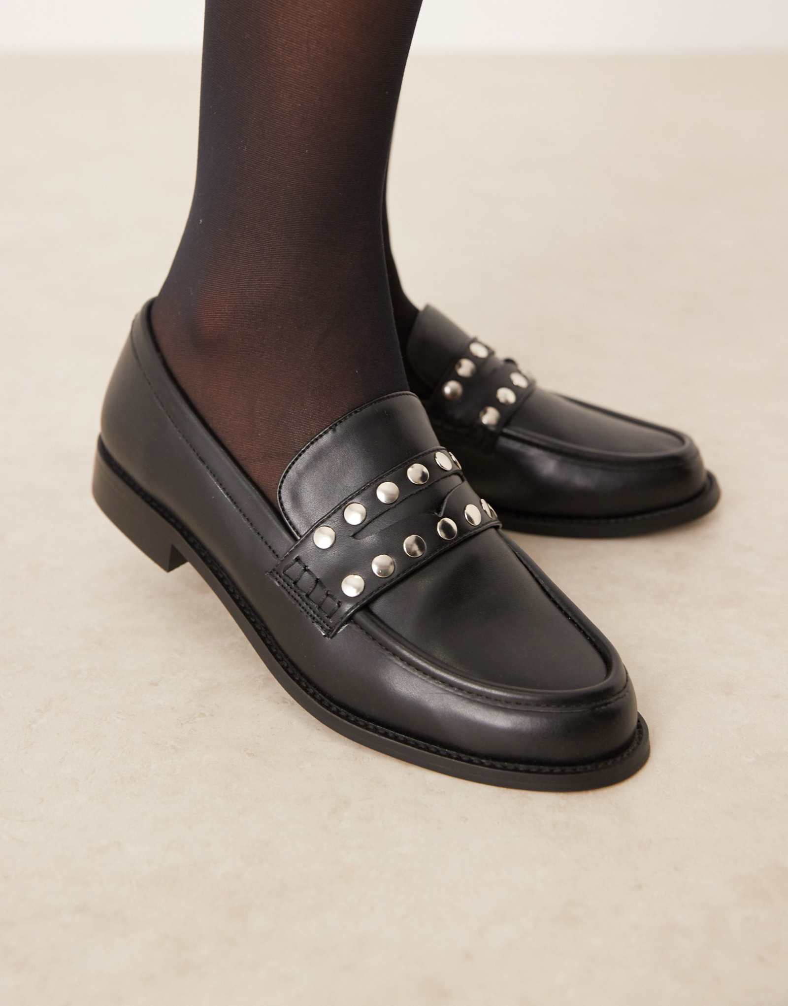 Черные мокасины RAID Ferney с шипами