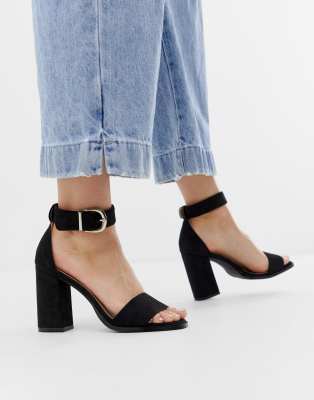 tuxedo heels pumps