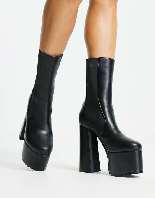 Midnight baddie sale behavior platform boots