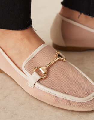 Raid Graice Snaffle Loafers In Neutral