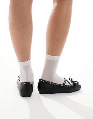 Raid Halo Ballet Flats With Grommet Details