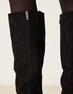 Raid Ishbel Block Heel Boots In Black