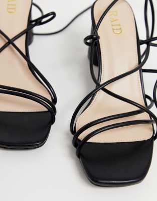 ankle tie strap sandals