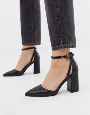 asos snake heels