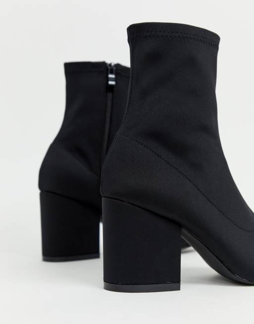 RAID Kinley pull on sock boots in black, 2 of 4
