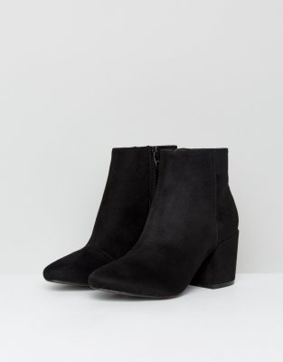 black ankle boots asos