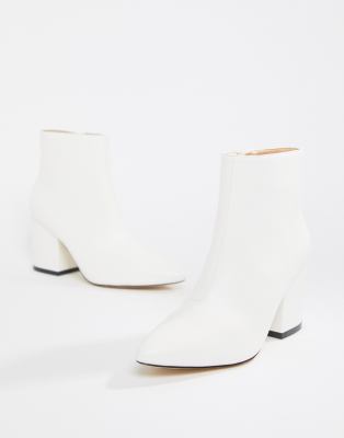 white booties asos