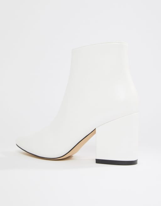 Raid kola white ankle sales boots