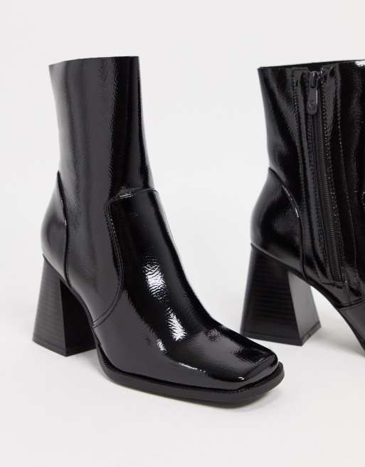 raid lorina heeled ankle boots in black