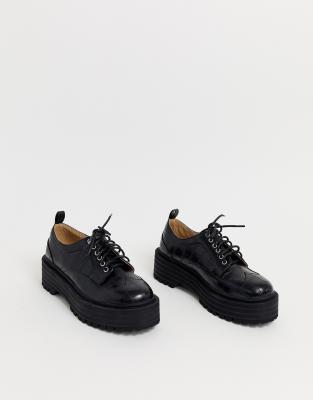 chunky flatform shoes