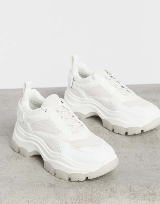 RAID Malibu chunky sneakers in white | ASOS