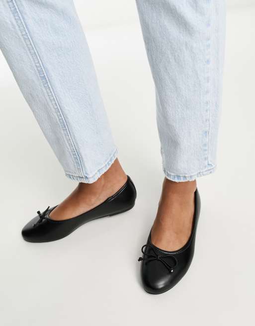 Raid - Marie - Ballerines plates avec nœud - Noir, 3 de 4