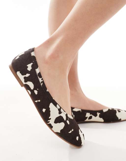 RAID Maryana square toe ballet flats 