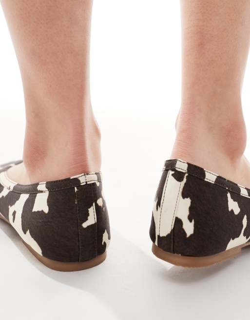 RAID Maryana square toe ballet flats 