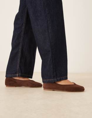 Raid Maryana Ballet Flats In Brown