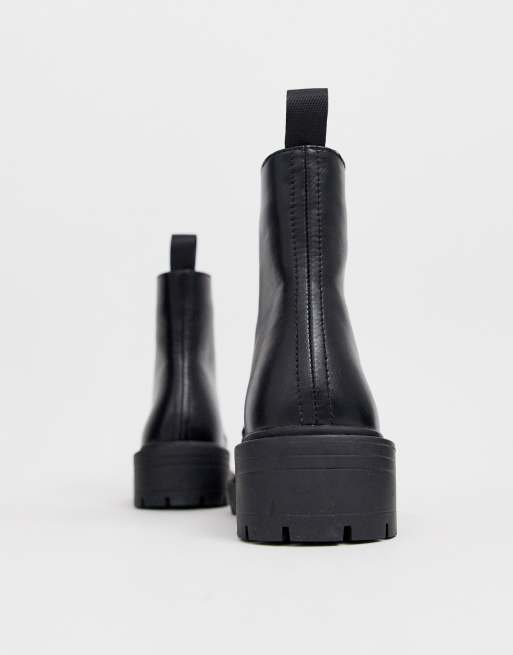 RAID – Micah – Svarta platta boots med snörning – Endast hos ASOS, 4 av 4