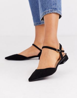 ballerina shoes with ankle strap