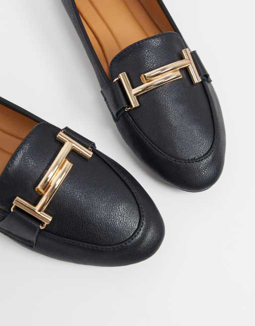 RAID - Nidhi - Mocassins avec mors doré - Noir, 4 de 4