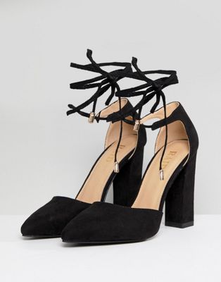 asos ankle strap shoes