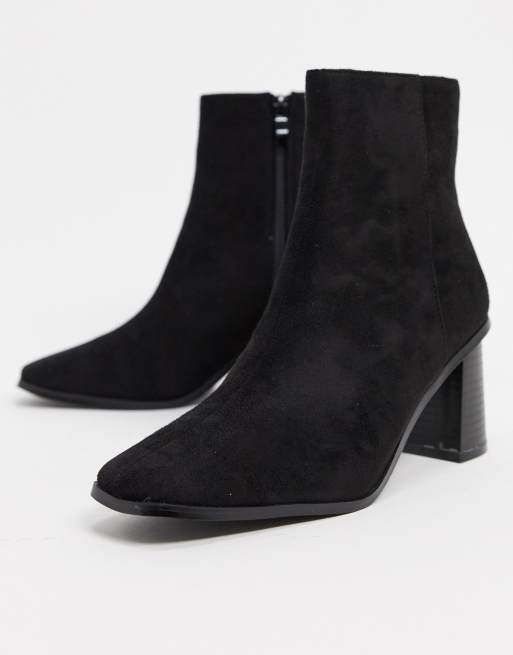 raid lorina heeled ankle boots in black