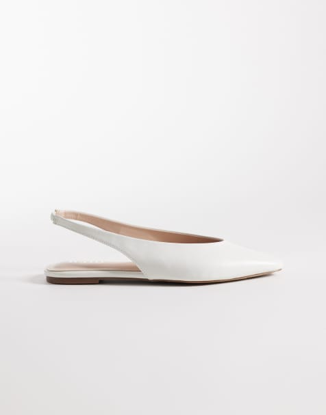 RAID - Piella - Platte slingback schoenen in wit - view 1