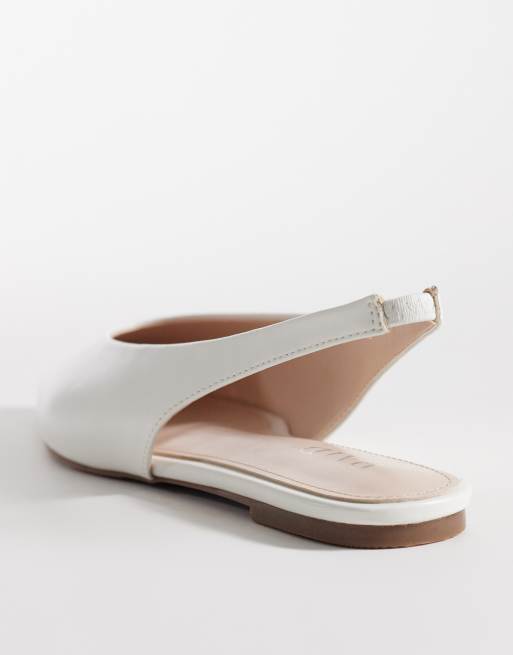 RAID - Piella - Scarpe basse bianche con cinturino posteriore, 3 di 4