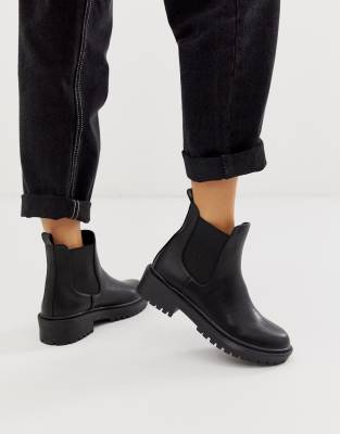 chunky sole chelsea boots womens