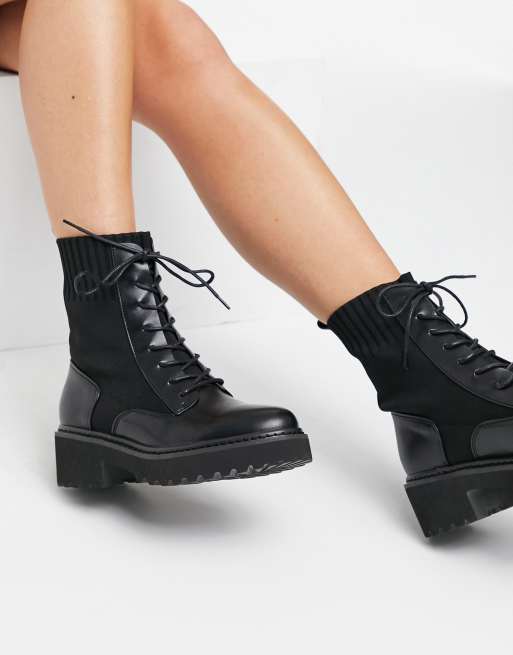 raid lace up boots